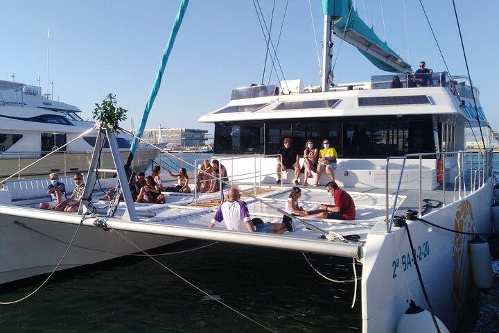 3-timers katamarantur i Malaga med Paella