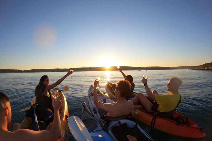 SUNSET WINE TOUR en KAYAK o SUP