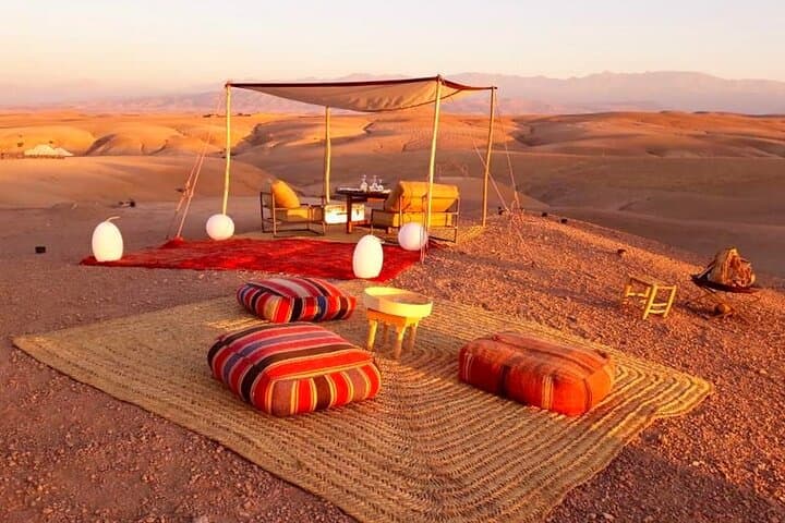 Marrakech Agafay Desert: Dinner Show & Quad bike and camel ride.
