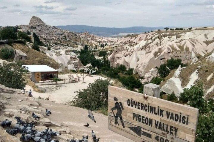 Cappadoce: Visite verte d'une journée avec déjeuner et billets