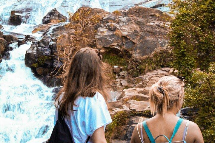Waterfall Hunting- Bambarakanda & Lanka Falls + Natural Pool Bath