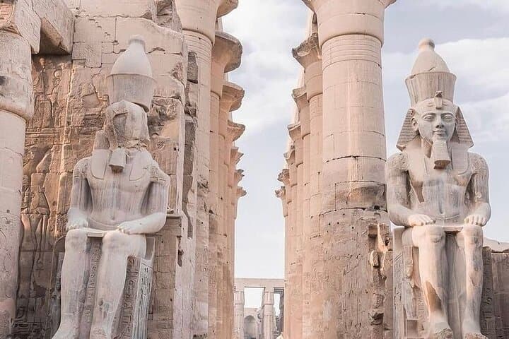 Private half Day Tour to East Bank in Luxor with Nile boat trip