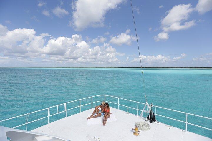 Cozumel Katamaran Schnorcheltour: El Cielo & Palancar mit Mittagessen