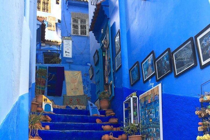 Heldagstur till Blue City Chefchaouen på liten grupp