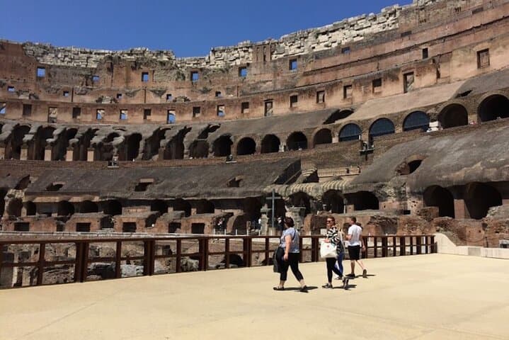 Colosseum & Ancient Rome with Arena Floor Option I Max 6 People