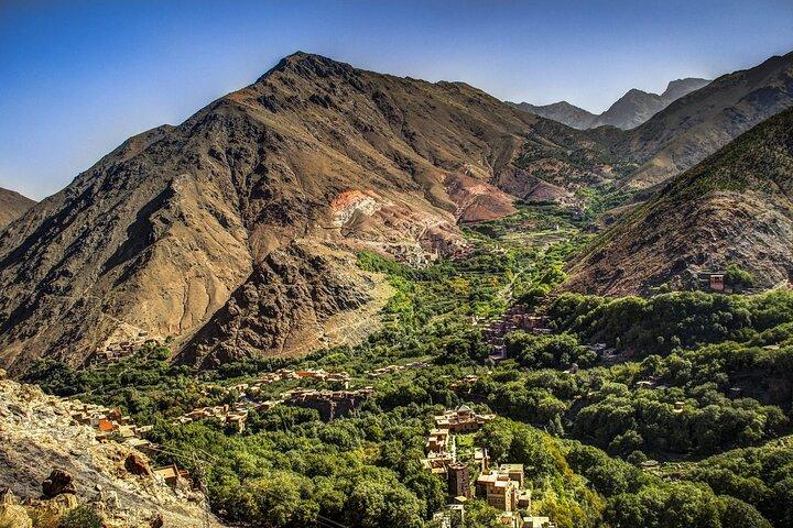 Atlas Mountains, 3 Valleys, Waterfalls and Agafay Desert Day Trip from Marrakech