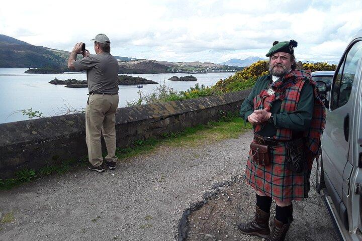 Visite guidée privée d'une journée complète de Shennachies Road vers les îles et Skye