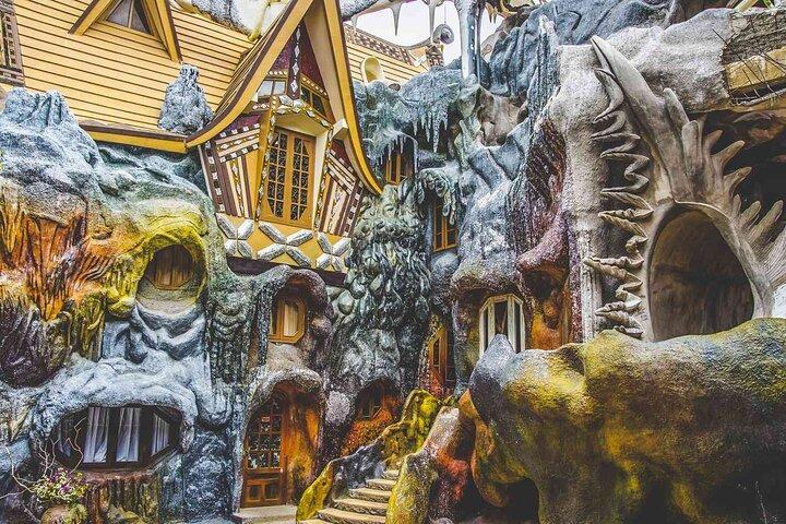 Da Lat-heldagstur med Langbiang-bjerget, Datanla-vandfaldet, Crazy House