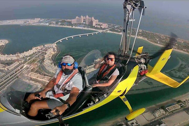 Vol en gyrocoptère à Dubaï