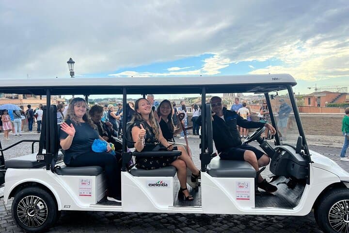 Exclusive Private Golf Cart Tour of Rome