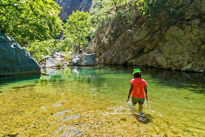 アガディール タガズート:パラダイス バレーとアトラス山脈の水泳旅行