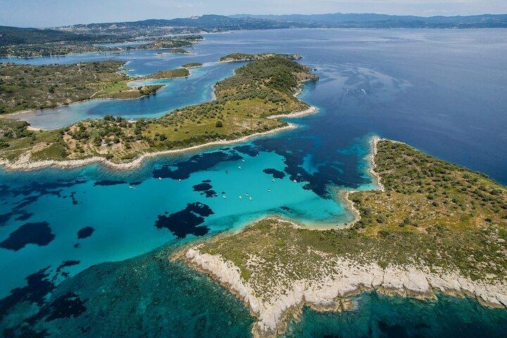 Halkidiki : Crucero Privado a Isla Diaporos & Vourvourou