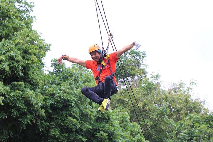 Zipline-oplevelse i Chiang Mai