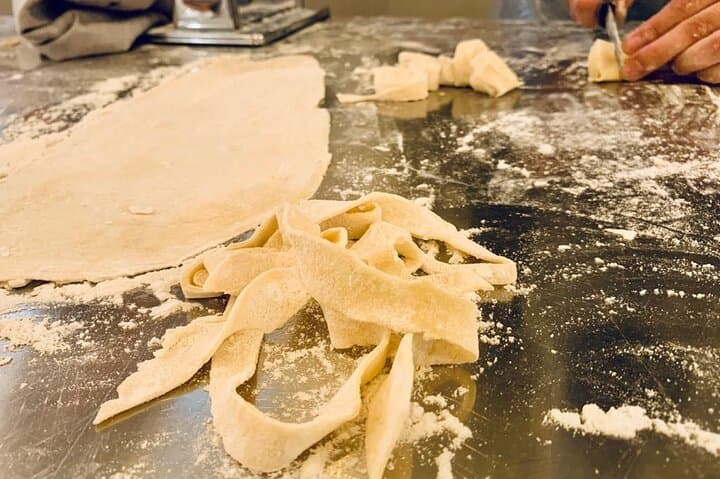 Rome Cooking: Pasta & Tiramisu Making, Free-Flowing Fine Wine