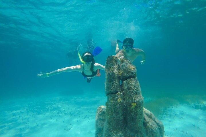 Privéfamiliecatamaran van Isla Mujeres