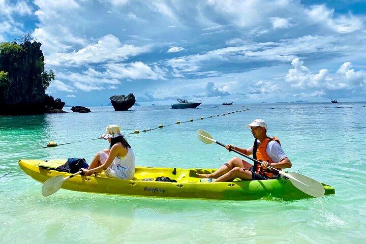 Hong Islands Longtail Boat Tour com Kayak Paddling