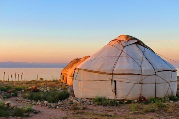 3-dagars tur runt Issyk Kul sjön med Yurt-vistelse och örnjaktshow