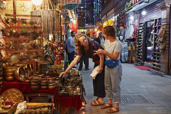 Katmandu ved Rickshaw: Sunset Tour til Durbar Square og mere