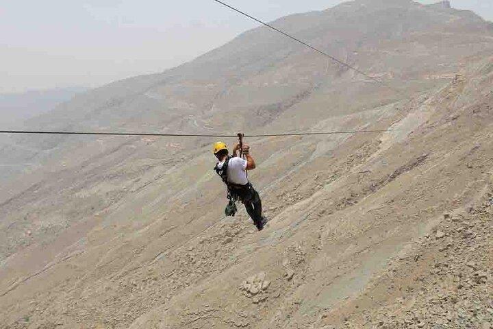 Jebel Jais Zipline da Dubai con Jais Sky Tour