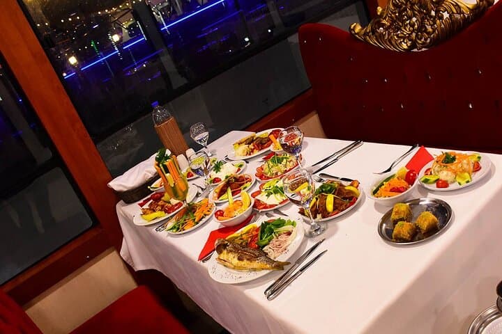 All Inclusive; Istanbul Bosphorus Dinner Cruise with Live Shows&Unlimited Drinks