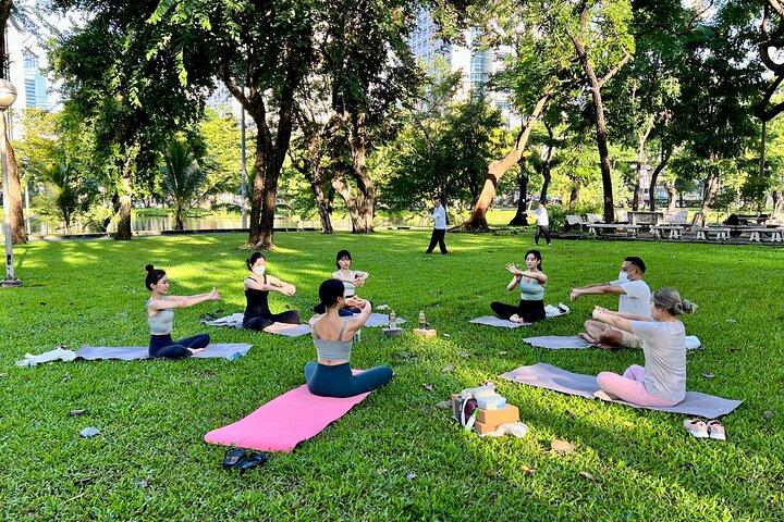 Ioga no Parque Tailândia