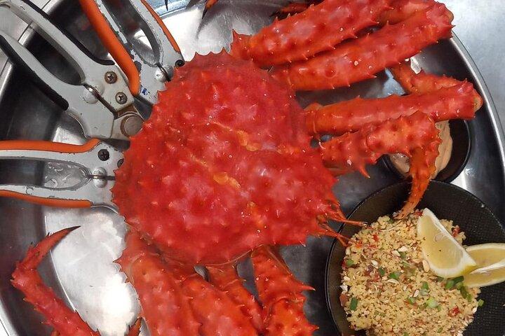Route premium du crabe royal en Terre de Feu