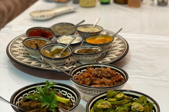 Cooking class with Yassine and family