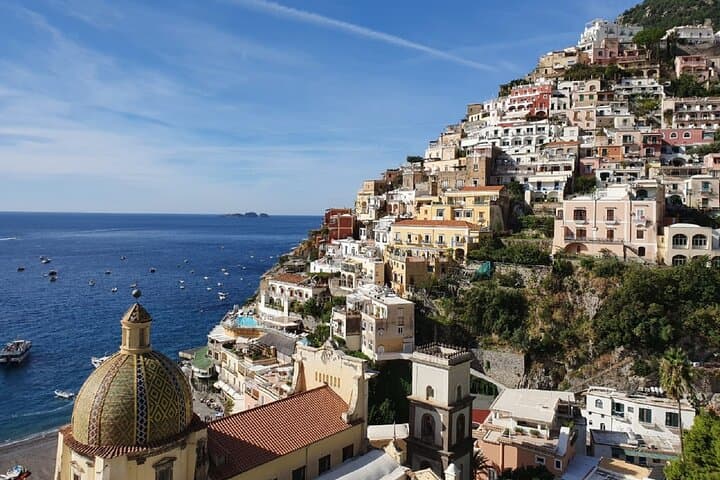 Positano and Amalfi Guided Tour by Sea from Naples