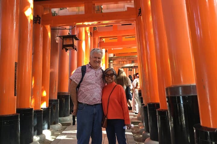 Gion and Fushimi Inari Shrine Kyoto Highlights with Government-Licensed Guide