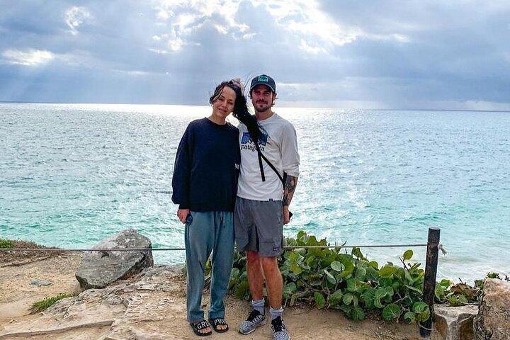 Bezoek Tulums Maya Ruïne Snorkelen met Schildpadden vanuit Cancun