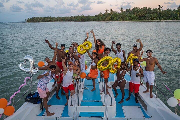 Tour privato in catamarano a Bibijagua Beach Punta Cana