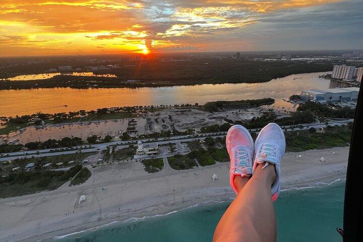 Sunset Helicopter Tour-Miami ikoniske kyst og byudsigt