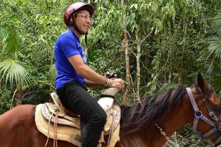 Ridtur, ATV (singel), Cenote & Ziplines! Från Cancun