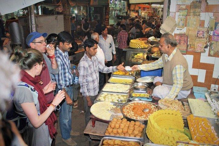 Agra Evening Food Walk & Market Tour with Private Local Guide