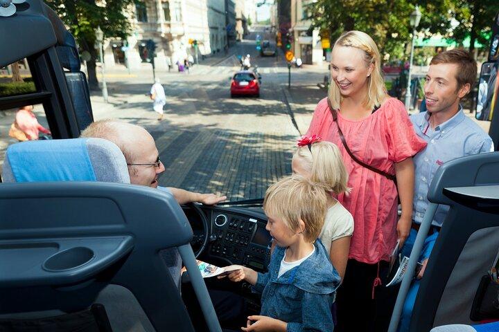 Visite guidée audio en bus du panorama de Helsinki
