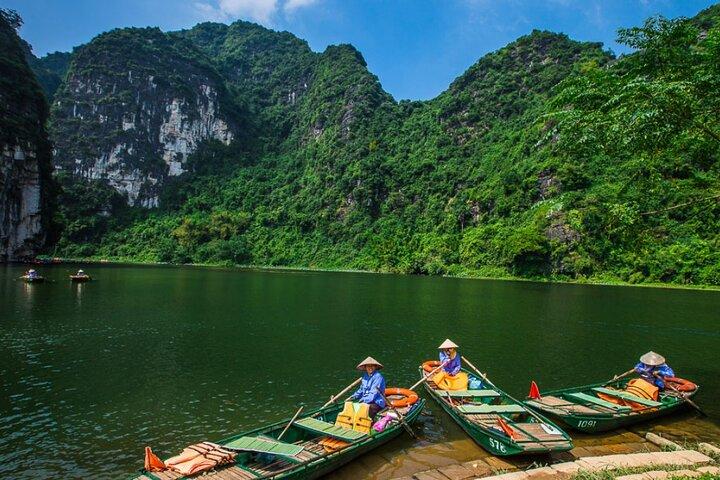 Hoa Lu, Tam Coc, Caverna Mua Via Bicicleta e Barco - Excursões com melhor classificação de 1 dia
