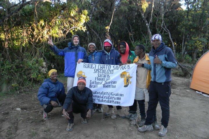 6 Dage Kilimanjaro Lemosho rute klatring og vandreture