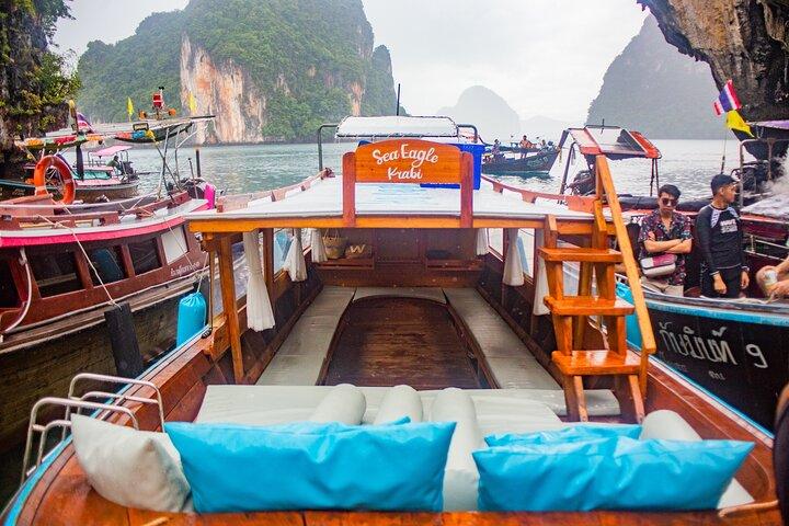 4 Island Sunset Tour med Luxury Longtail Boat med BBQ-middag