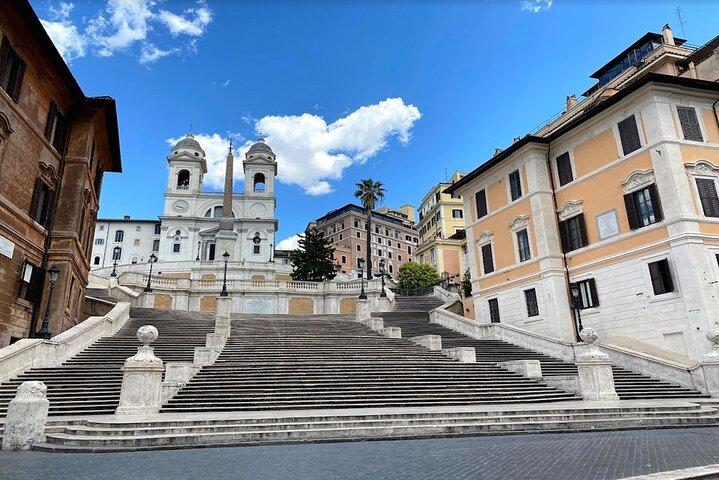 Tour a piedi di Roma all'alba: Pantheon Fontana di Trevi & Colazione