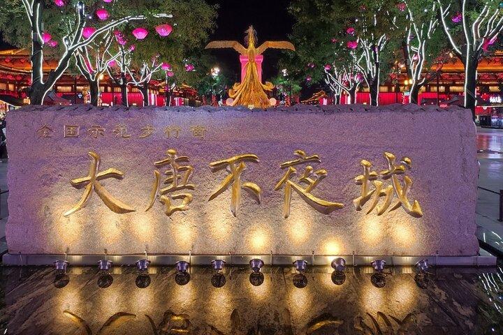 Private Nachttour Xi'an Tang Dynastie Guangming Stadt