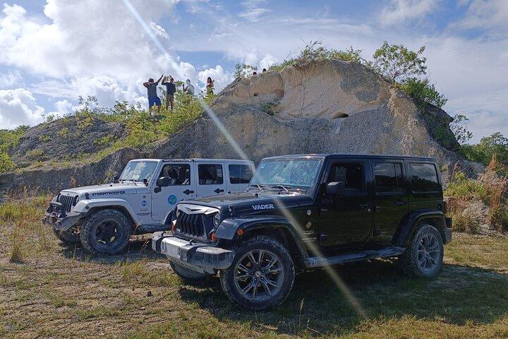Excursão privada de exploração de cavernas e ruínas de Cozumel com almoço mexicano