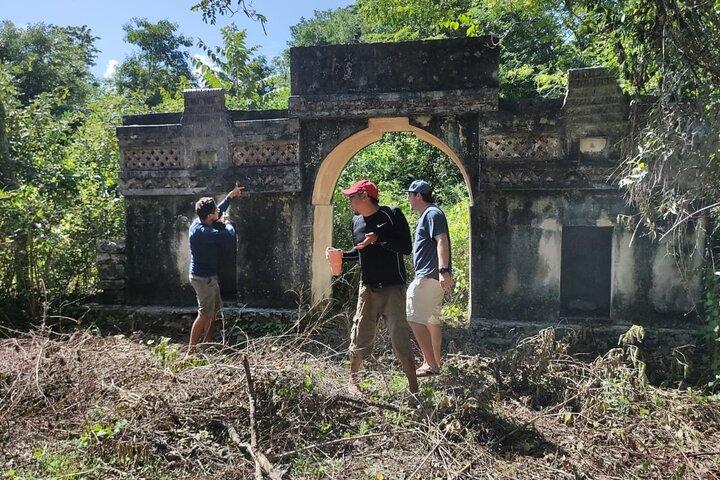Excursão privada de exploração de cavernas e ruínas de Cozumel com almoço mexicano