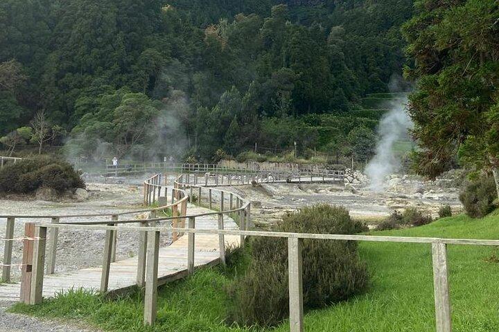 Visite privée de Lagoa do Fogo et Furnas