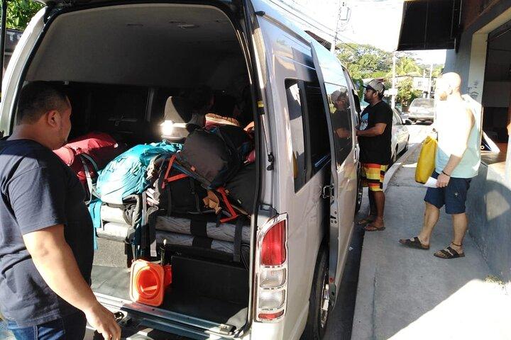 Shuttle Service from El Tunco to Antigua or El Paredón