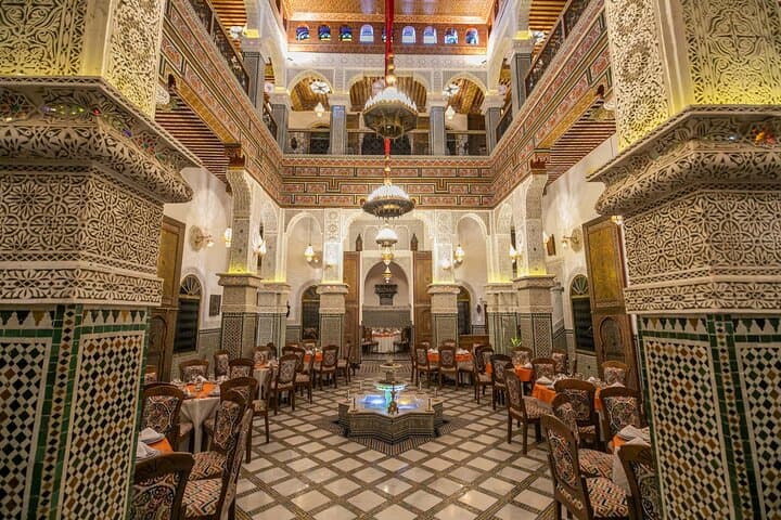 Fez Cooking Class at Palais bab sahra with Market Visit