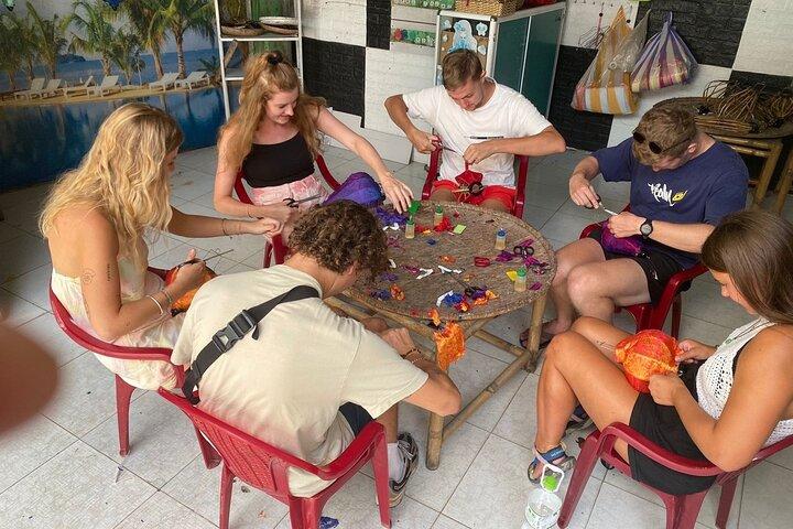 Hoi An Full Lantern Making Class, Basket Boat, Pesca del granchio e cibo