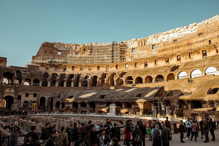 Rome Colosseum with Arena, Roman Forum & Palatine Guided Tour