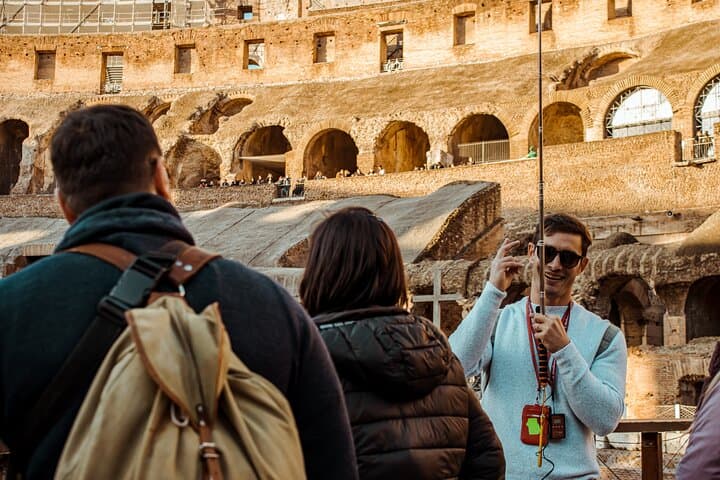 Rome Colosseum with Arena, Roman Forum & Palatine Guided Tour