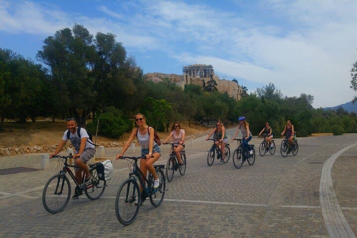 Acropolis E-bike Tour With Entrance Tickets