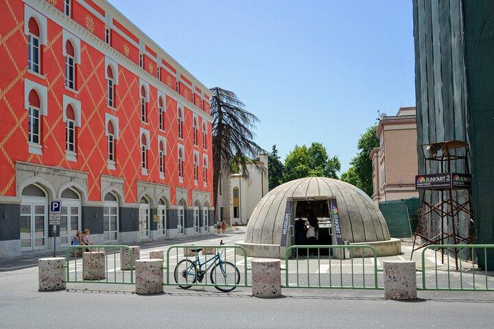 Privat arv gåtur i historiske Tirana